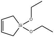 1,1-二乙氧基-1-硅杂环戊-3-烯 结构式