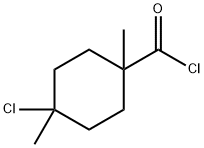 Cyclohexanecarbonyl chloride, 4-chloro-1,4-dimethyl- (9CI)|