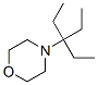 4-(1,1-Diethylpropyl)morpholine 结构式