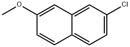 Naphthalene, 2-chloro-7-methoxy- (9CI) Structure