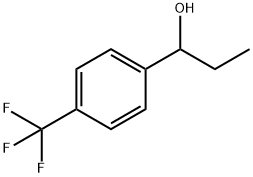 1-(4-三氟甲基苯基)-1-丙醇 结构式
