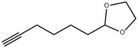 1,3-Dioxolane,  2-(5-hexynyl)-  (9CI) 结构式