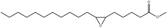 6,7-Epoxyoctadecanoic acid methyl ester 结构式
