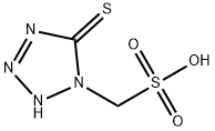 5-巯基-1,2,3,4-四氮唑-1-甲基磺酸, 67146-22-9, 结构式