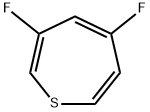 Thiepin, 3,5-difluoro- (9CI) Structure