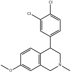 (+/-)-双氮奋兴 结构式