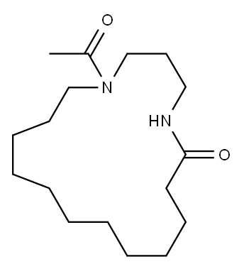 13-Aza-13-acetyl-16-aminohexadecanoic acid lactam|