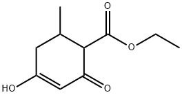 4-羟基-6-甲基-2-氧-3-环己烯-1-羧酸乙酯 结构式