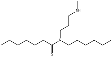 N-Hexyl-N-[3-(methylamino)propyl]heptanamide Structure