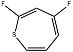 Thiepin, 2,4-difluoro- (9CI) 结构式