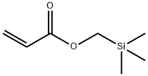 丙烯酰氧甲基三甲基硅烷, 67186-35-0, 结构式