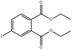 1,2-BENZENEDICARBOXYLIC ACID,4-IODO-,1,2-DIETHYL ESTER 结构式