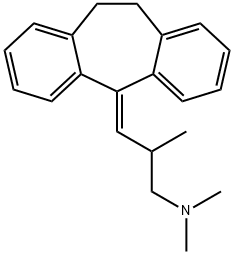 3-(10,11-Dihydro-5H-dibenzo[a,d]cyclohepten-5-ylidene)-2,N,N-trimethyl-1-propanamine Structure
