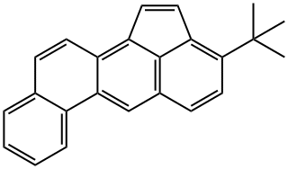 3-tert-Butyl-1,2-dihydrobenz[j]aceanthrylene Structure