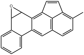 3-Methyl-11,12-epoxy-1,2-dihydrobenz[j]aceanthrylene 结构式