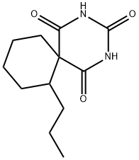 7-Propyl-2,4-diazaspiro[5.5]undecane-1,3,5-trione 结构式