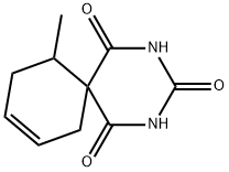 11-Methyl-2,4-diazaspiro[5.5]undec-8-ene-1,3,5-trione Structure