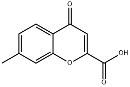 7-甲基-4-氧代-4H-色烯-2-羧酸, 67214-11-3, 结构式