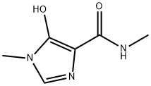 1H-Imidazole-4-carboxamide,  5-hydroxy-N,1-dimethyl- 结构式
