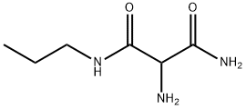 Propanediamide,  2-amino-N-propyl-  (9CI) 结构式