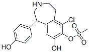 甲磺酸非诺多泮 结构式