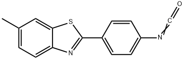 4-(6-甲基-2-苯并噻唑基)异氰酸苯酯, 67229-93-0, 结构式