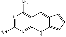 1H-Cyclopenta[5,6]pyrido[2,3-d]pyrimidine-2,4-diamine Structure