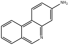 3-Phenanthridinamine Structure