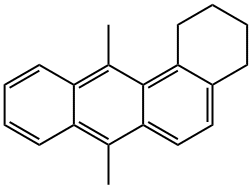 1,2,3,4-tetrahydro-7,12-dimethylbenz(a)anthracene 结构式