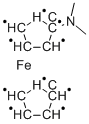 N,N-Dimethylaminoferrocene Structure