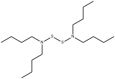 双二正丁胺基二硫物 结构式