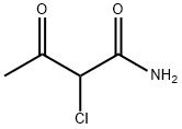 2-CHLORO-3-OXOBUTANAMIDE 结构式