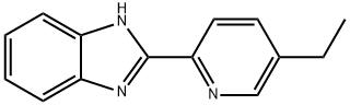2-(5-ethyl-2-pyridinyl)-1H-benzimidazole 结构式