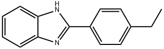 1H-BENZIMIDAZOLE, 2-(4-ETHYLPHENYL)- Structure