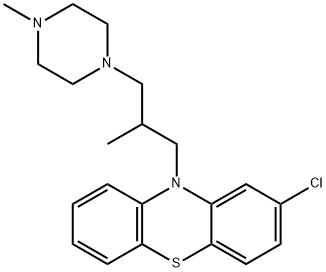 2-Chloro-10-[2-methyl-3-(4-methylpiperazino)propyl]-10H-phenothiazine|