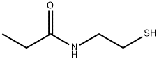 N-(2-mercaptoethyl)propionamide Structure