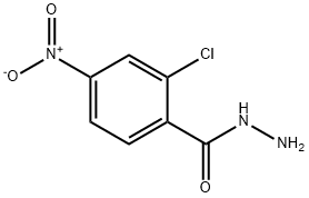 2-氯-4-硝基苯甲酰肼, 67345-78-2, 结构式