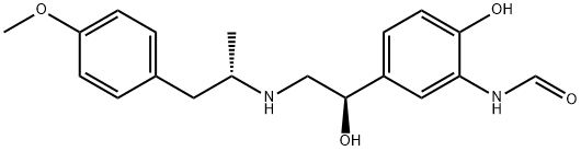 Formamide, N-[2-hydroxy-5-[1-hydroxy-2-[[2-(4-methoxyphenyl)-1-methylethyl]amino]ethyl]phenyl]-, [R-(R*,S*)]-|福莫特罗杂质