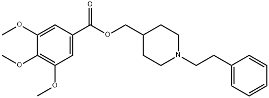 1-Phenethyl-4-piperidinemethanol (3,4,5-trimethoxybenzoate)|