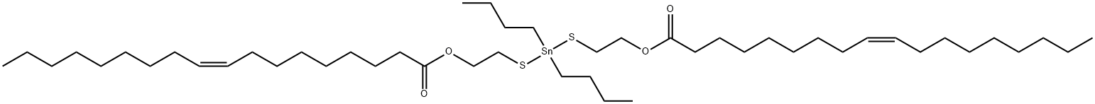 (dibutylstannylene)bis(thioethylene) dioleate 结构式