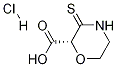 3-ThioMorpholinecarboxylic acid, hydrochloride, (R)- Structure