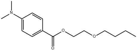 4-DIMETHYLAMINOBENZOIC ACID 2-N-BUTOXYETHYL ESTER|4-(二甲氨基)苯甲酸-2-丁氧基乙酯
