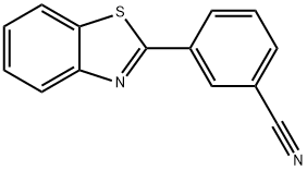 3-Benzothiazol-2-yl-benzonitrile Structure