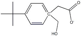 p-(tert-butyl)benzyl acetate 结构式