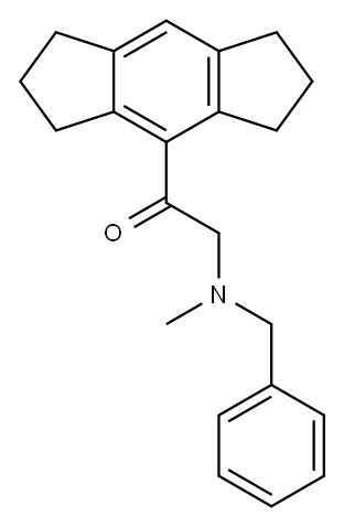 4-[[Benzyl(methyl)amino]acetyl]-1,2,3,5,6,7-hexahydro-s-indacene|