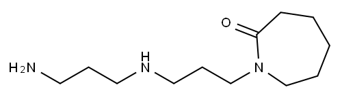 1-[3-[(3-Aminopropyl)amino]propyl]hexahydro-1H-azepin-2-one Structure