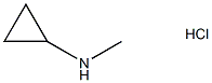 N-甲基环丙胺盐酸盐, 67376-94-7, 结构式