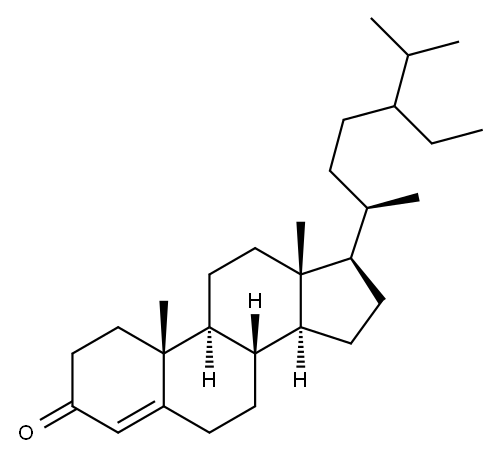24-ethyl-4-cholesten-3-one 结构式