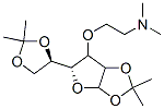 2-[[(3R,4S)-3-[(4R)-2,2-dimethyl-1,3-dioxolan-4-yl]-7,7-dimethyl-2,6,8-trioxabicyclo[3.3.0]oct-4-yl]oxy]-N,N-dimethyl-ethanamine Structure