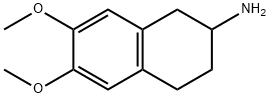 2-NAPHTHALENAMINE, 1,2,3,4-TETRAHYDRO-6,7-DIMETHOXY-, HYDROCHLORIDE Structure
